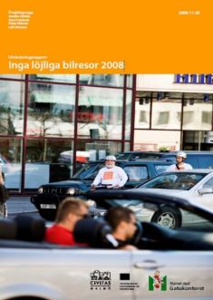 Cover of the evaluation report for the campaign 2008 © City of Malmö