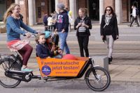 Cargo Bike on 2nd car free Climate Action Day 2013