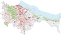 Cycle map of Gdansk 2013